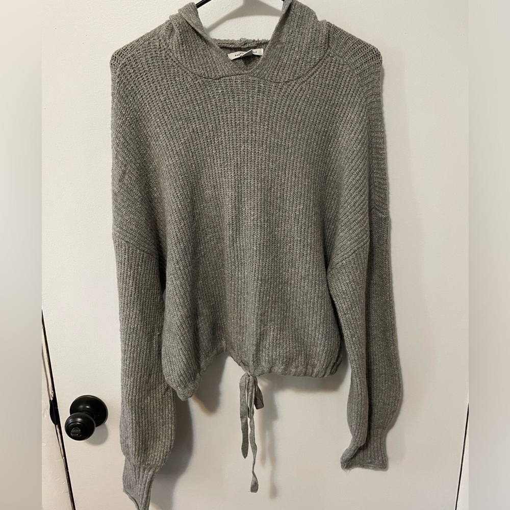 Women’s American Eagle Knitted Sweater Hoodie